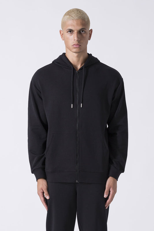 ICONIC GIACCA FULL ZIP CON CAPPUCCIO