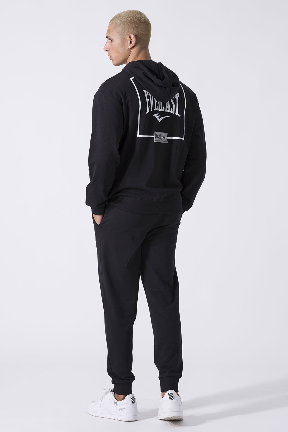 ICONIC GIACCA FULL ZIP CON CAPPUCCIO