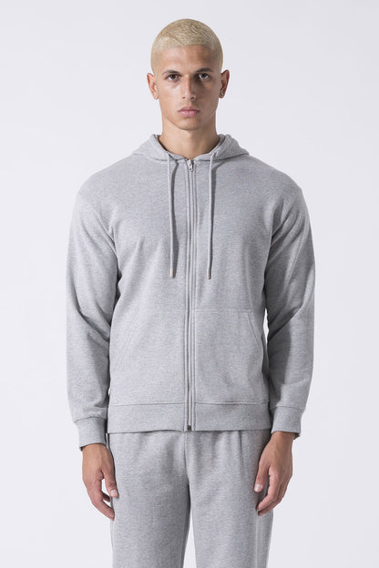 ICONIC GIACCA FULL ZIP CON CAPPUCCIO