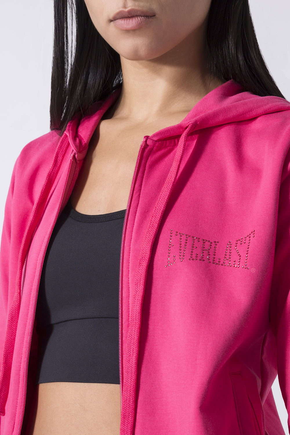 BASIC HOODED STRETCH FLEECE TRACKSUIT