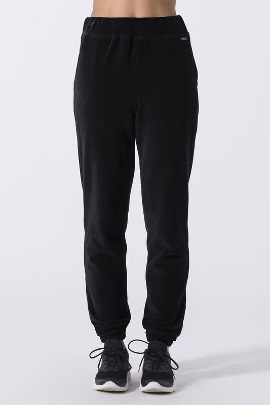 SPORTSWEAR PANTALONE IN VELLUTO A COSTE