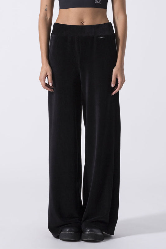 LEISURE PANTALONE PALAZZO IN CINIGLIA A COSTINE