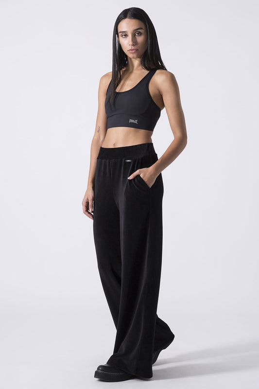 LEISURE PANTALONE PALAZZO IN CINIGLIA A COSTINE