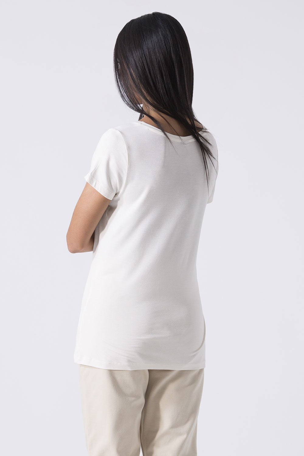 LEISURE T-SHIRT IN JERSEY MODAL