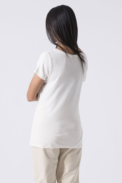 LEISURE T-SHIRT IN JERSEY MODAL