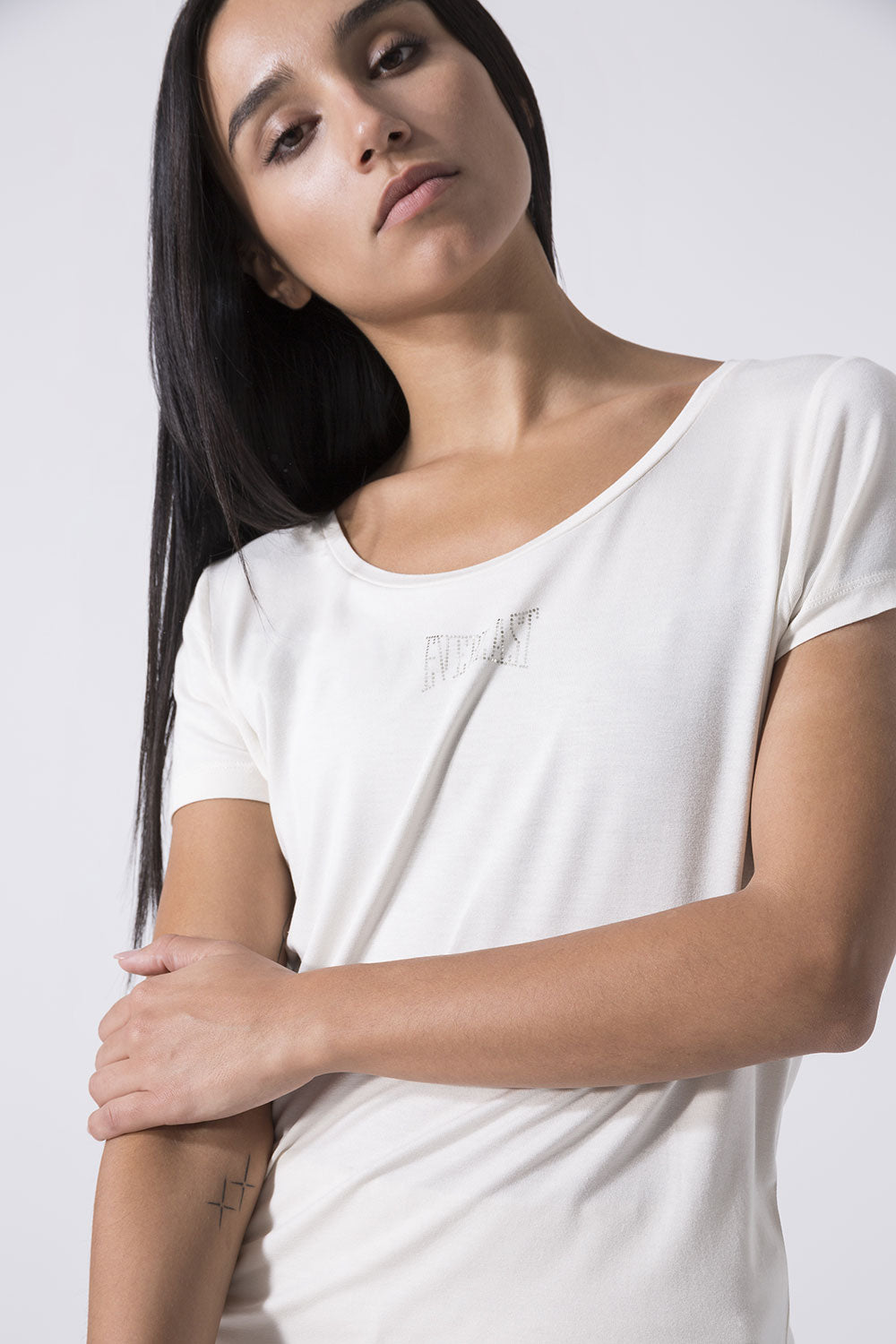 LEISURE T-SHIRT IN JERSEY MODAL