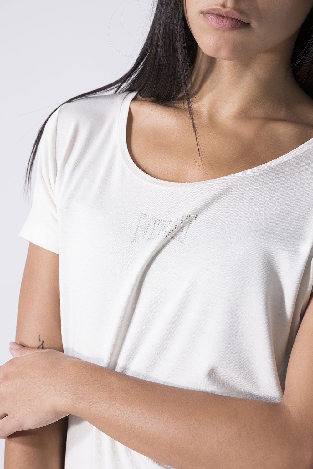 LEISURE T-SHIRT IN JERSEY MODAL