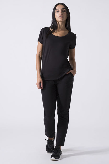 LEISURE T-SHIRT IN JERSEY MODAL