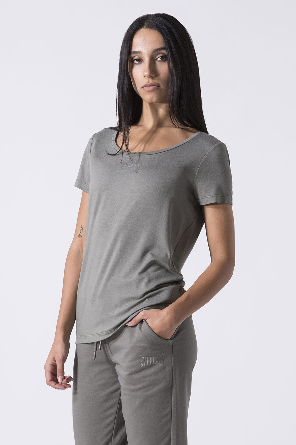 LEISURE T-SHIRT IN JERSEY MODAL