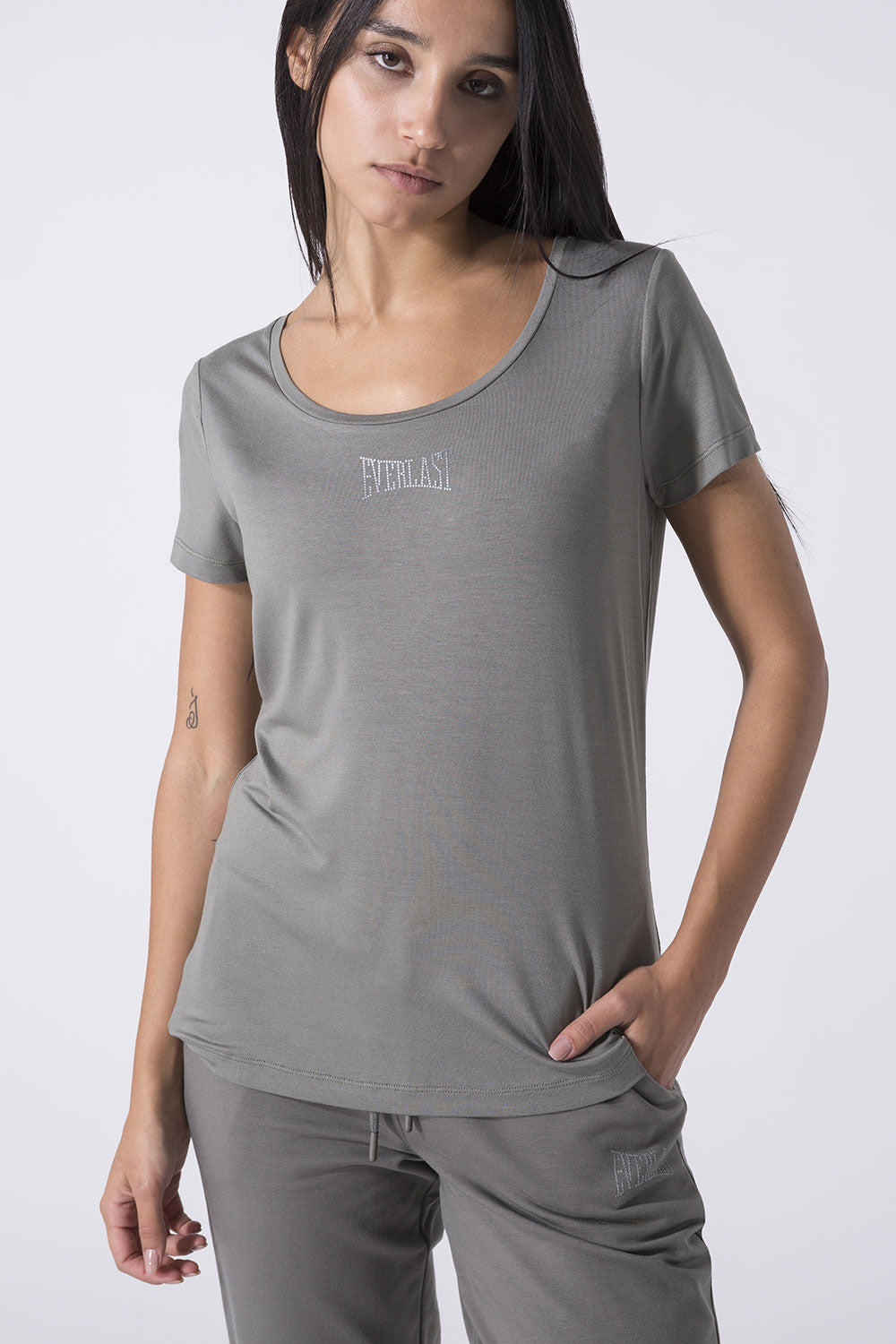LEISURE T-SHIRT IN JERSEY MODAL
