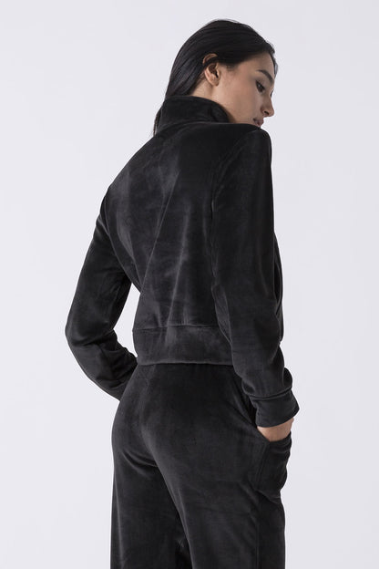 LEISURE FULL-ZIP CHENILLE JACKET