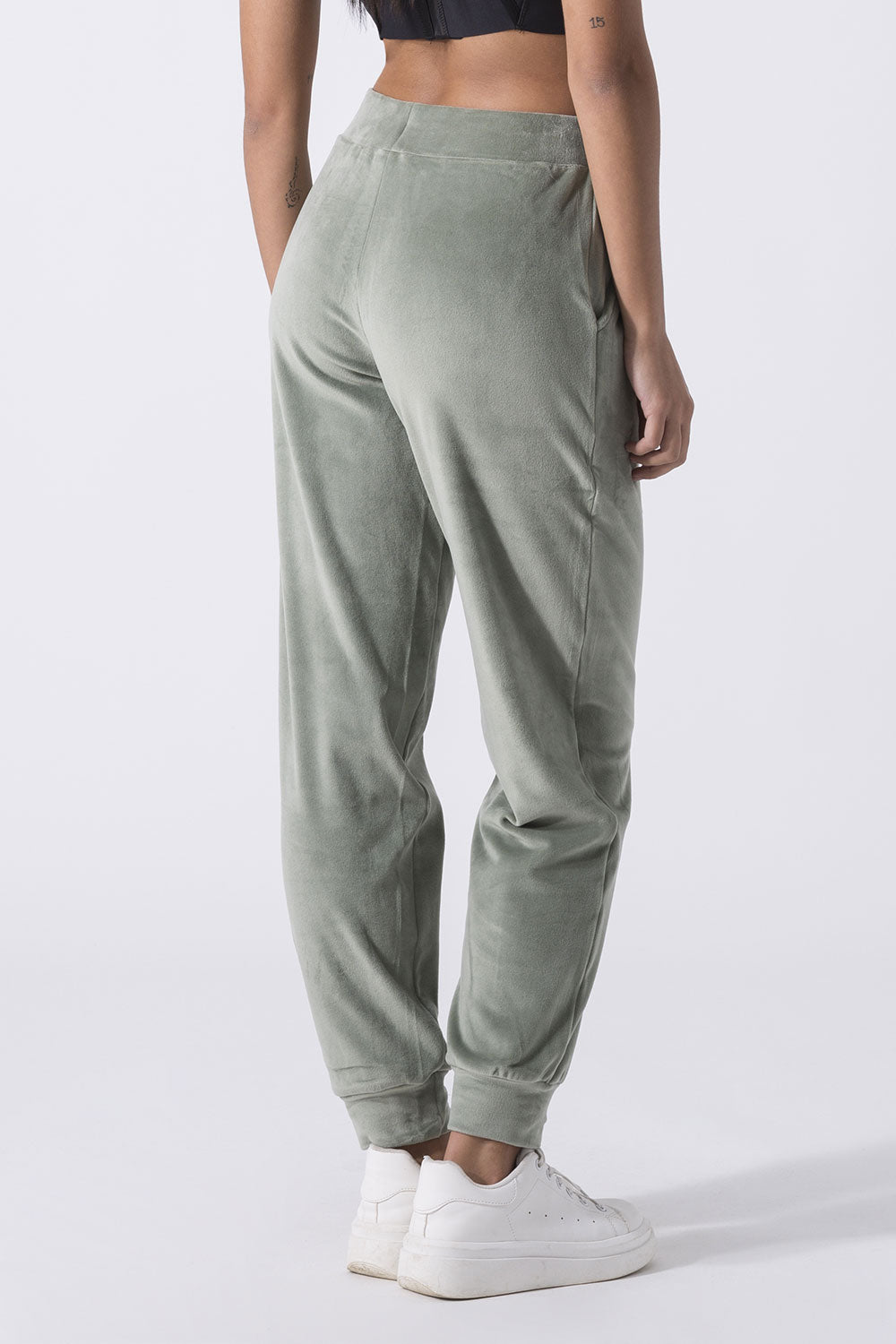 LEISURE PANTALONE CON POLSINO IN CINIGLIA