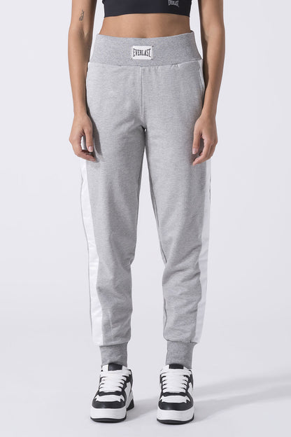 EXCLUSIVE TROUSERS WITH SATIN INSERTS