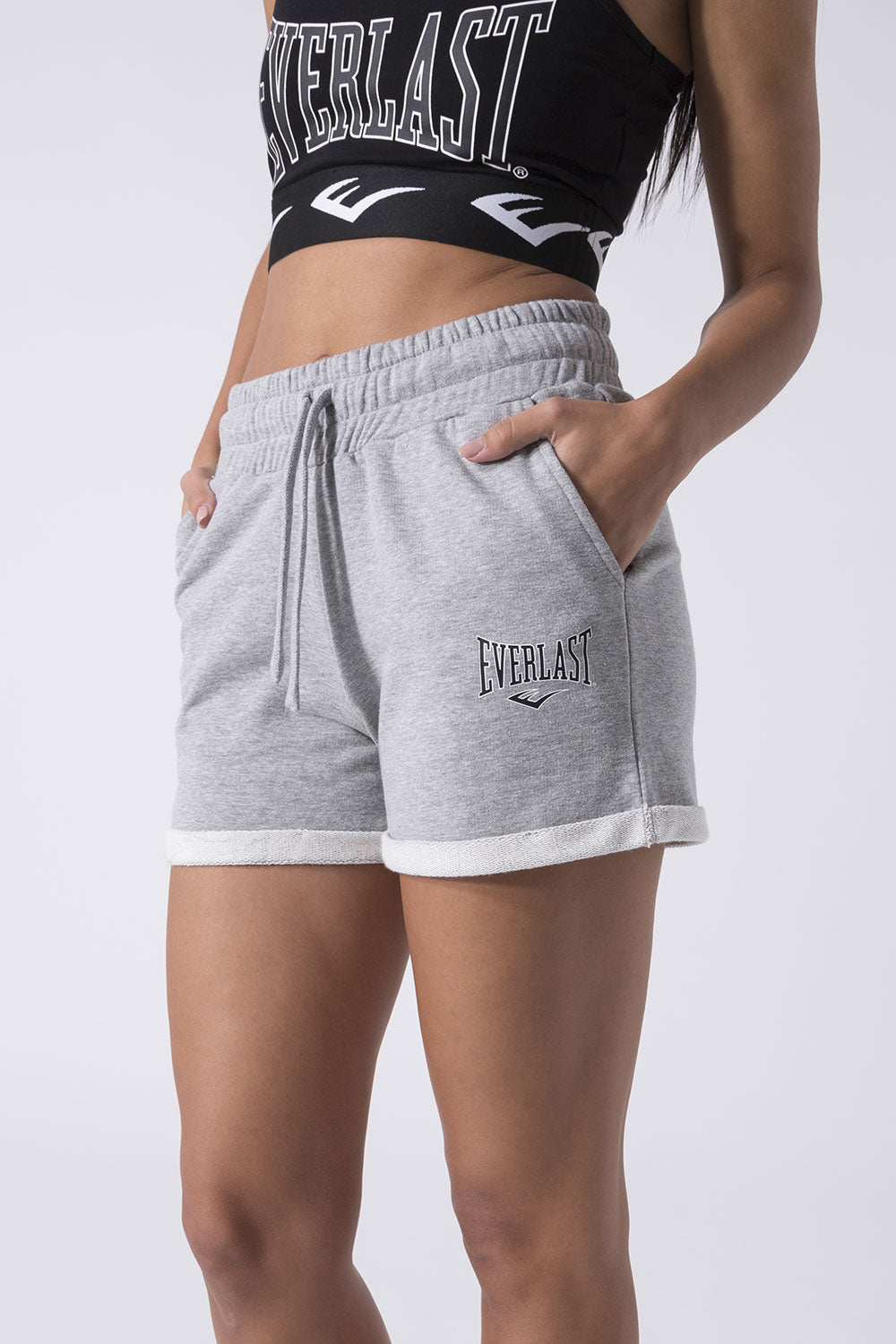 ICONIC SHORTS IN FELPA NON GARZATA