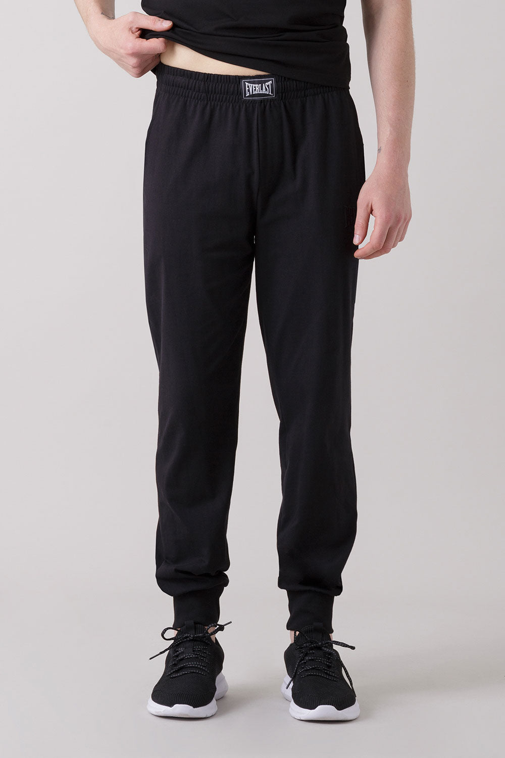 BASIC TROUSERS WITH CUFFED HEM