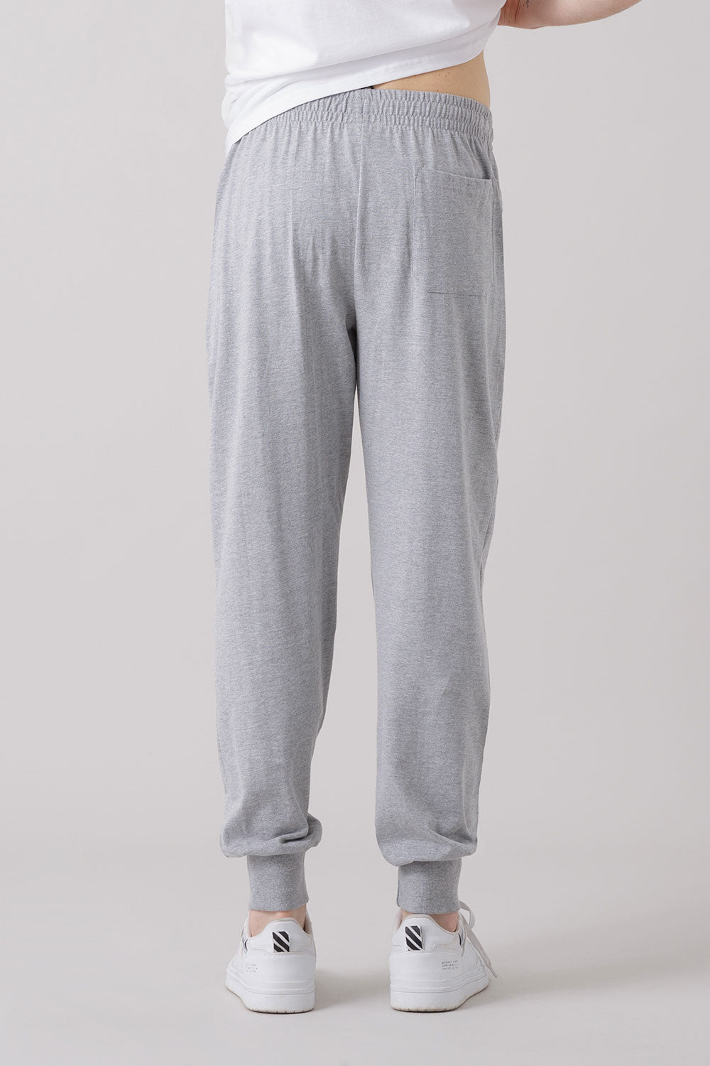 BASIC TROUSERS WITH CUFFED HEM