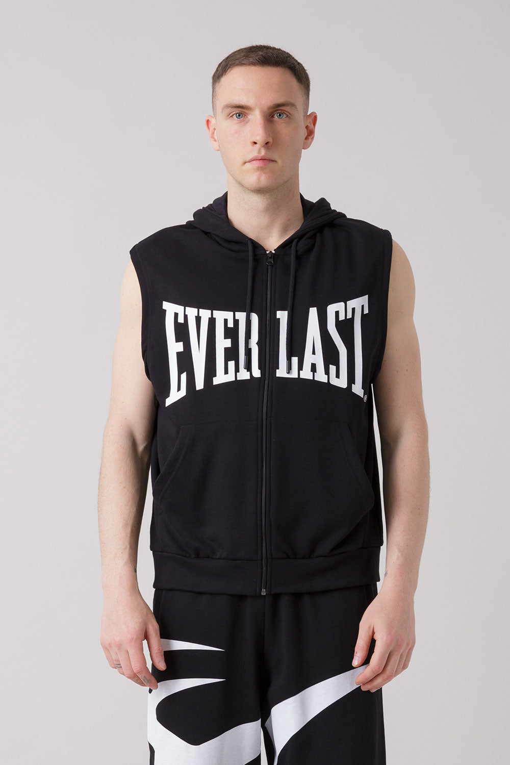 THE ICON SLEEVELESS FULL ZIP HOODIE