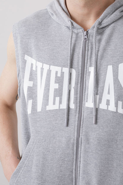 THE ICON SLEEVELESS FULL ZIP HOODIE