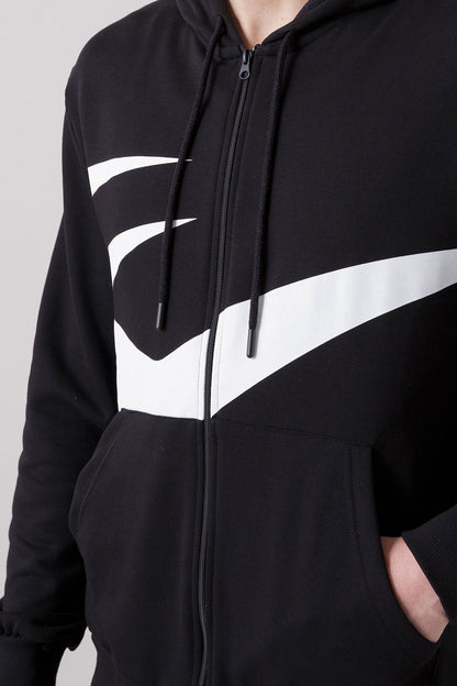 THE ICON GIACCA FULL ZIP CON CAPPUCCIO