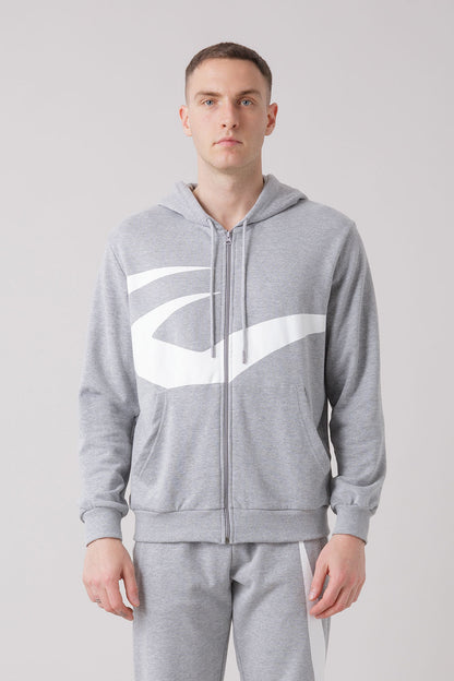 THE ICON GIACCA FULL ZIP CON CAPPUCCIO