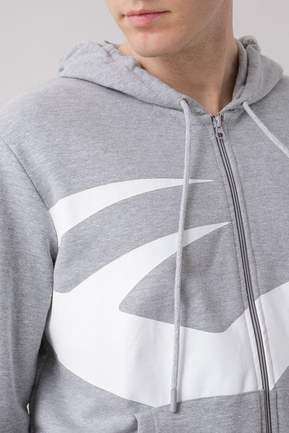 THE ICON GIACCA FULL ZIP CON CAPPUCCIO