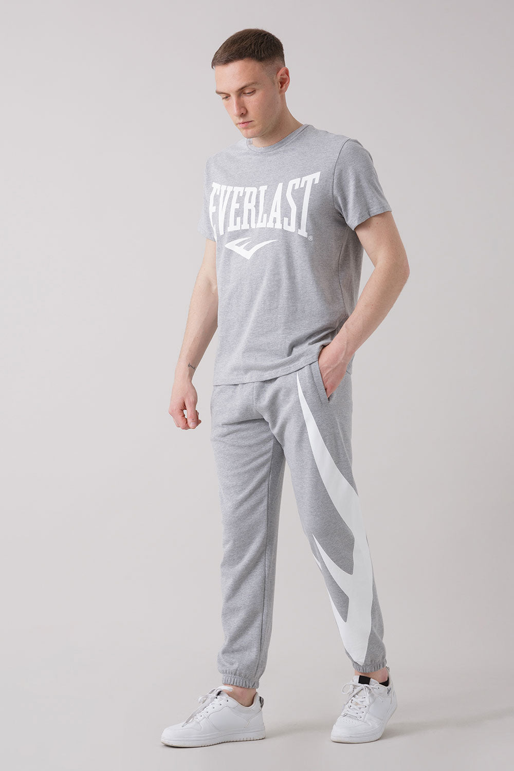 THE ICON PANTALONE CON ELASTICO AL FONDO