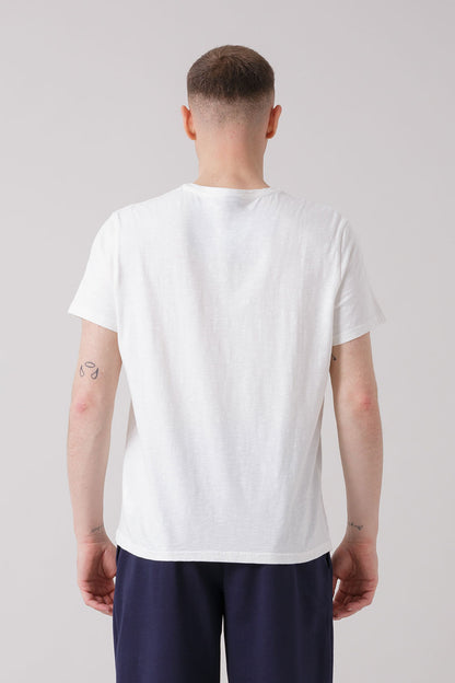 TREATMENT T-SHIRT IN JERSEY FIAMMATO