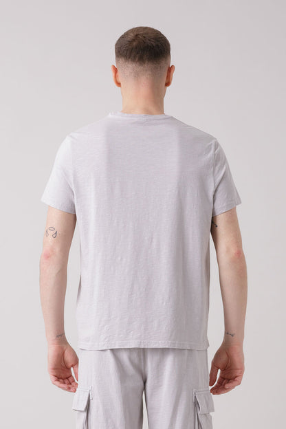 TREATMENT T-SHIRT IN JERSEY FIAMMATO