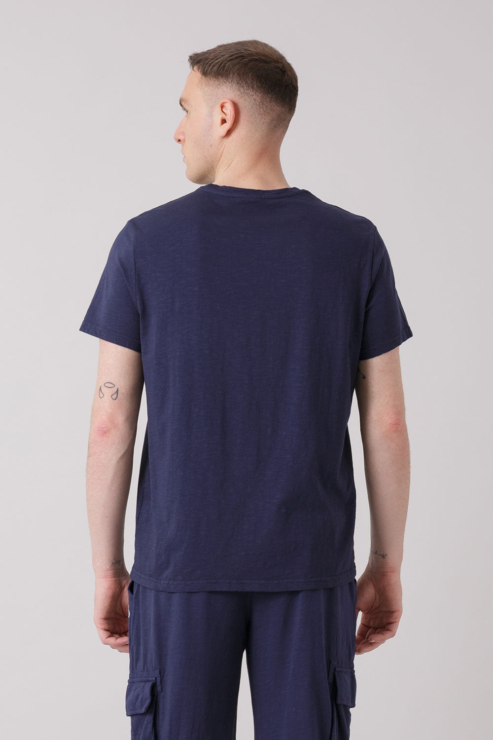 TREATMENT T-SHIRT IN JERSEY FIAMMATO
