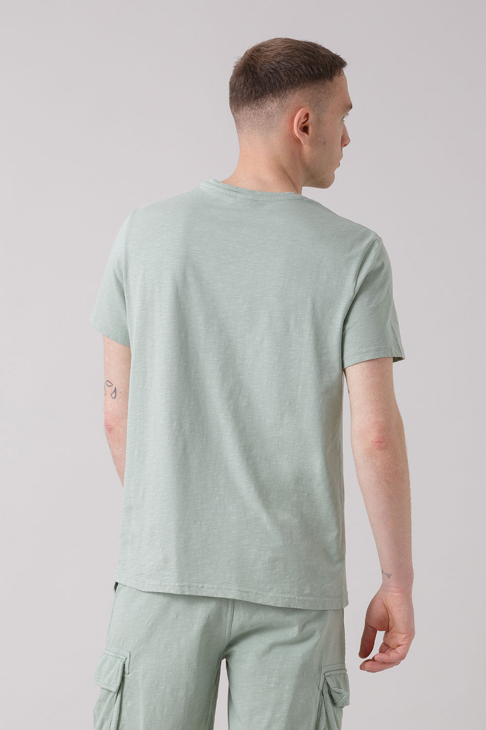 TREATMENT T-SHIRT IN JERSEY FIAMMATO