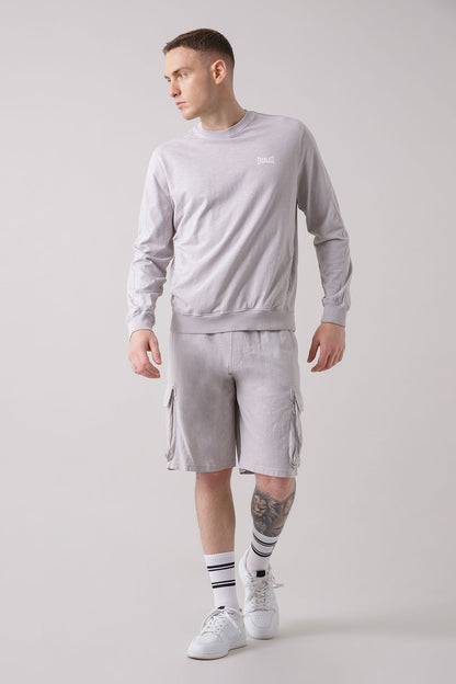 TREATMENT MAGLIA GIROCOLLO IN COTONE FIAMMATO