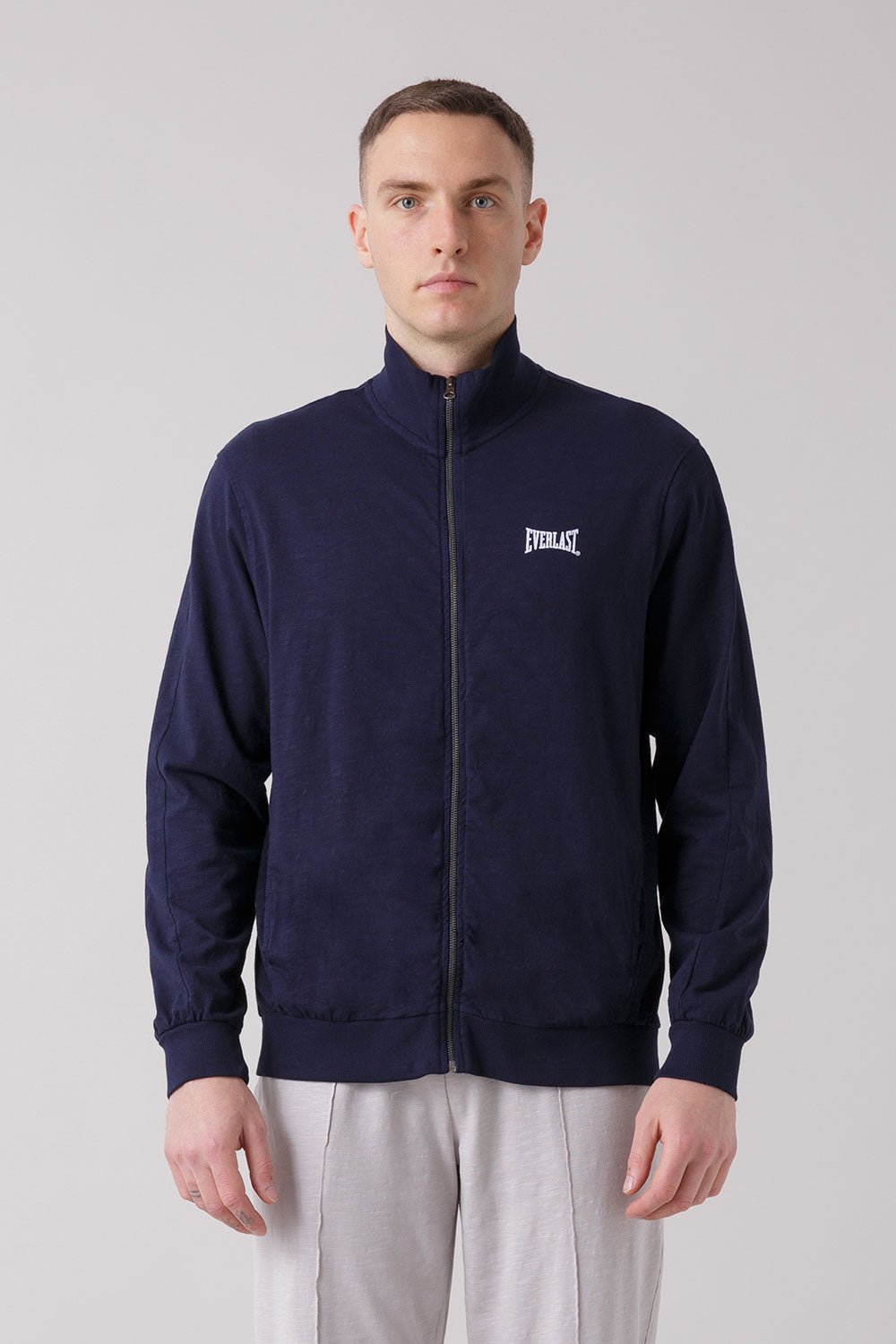 TREATMENT GIACCA FULL ZIP IN TESSUTO FIAMMATO