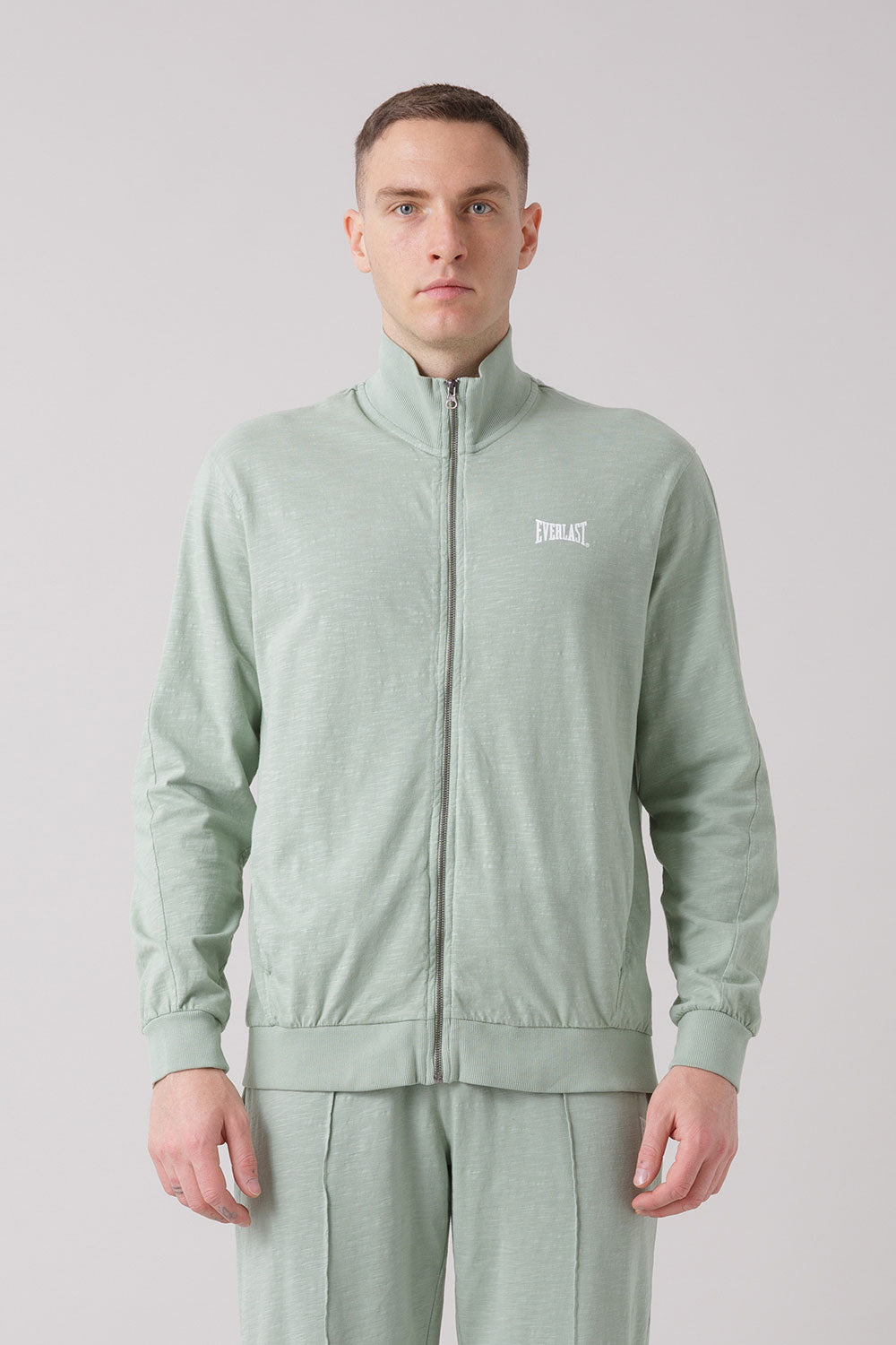 TREATMENT GIACCA FULL ZIP IN TESSUTO FIAMMATO