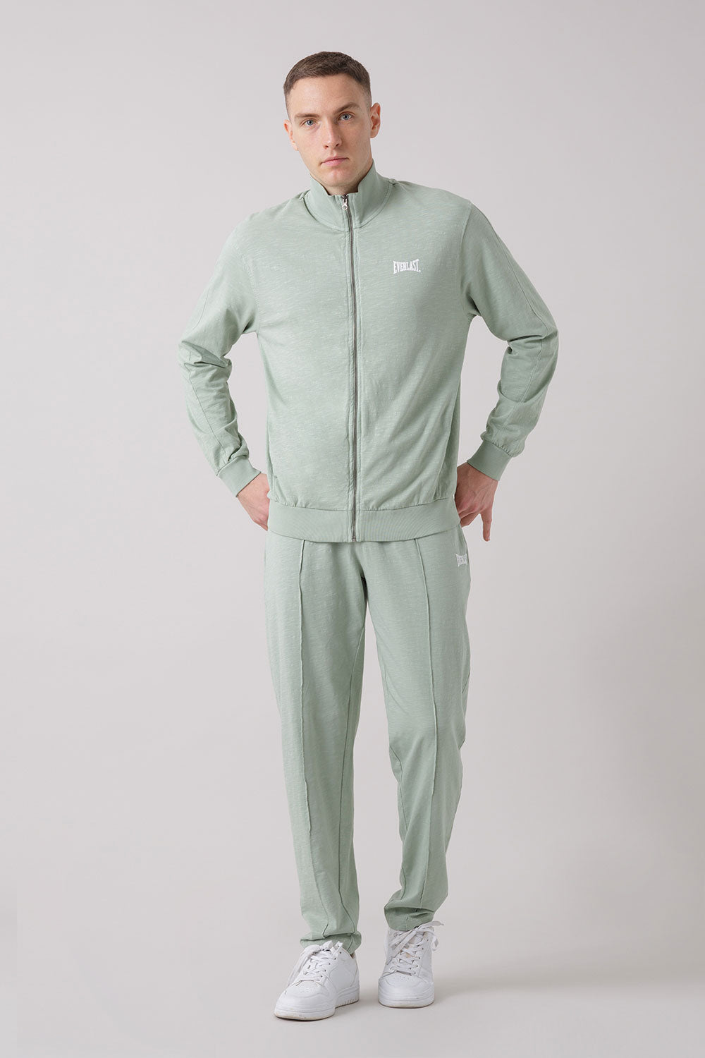 TREATMENT GIACCA FULL ZIP IN TESSUTO FIAMMATO