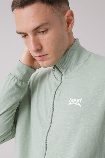 TREATMENT GIACCA FULL ZIP IN TESSUTO FIAMMATO