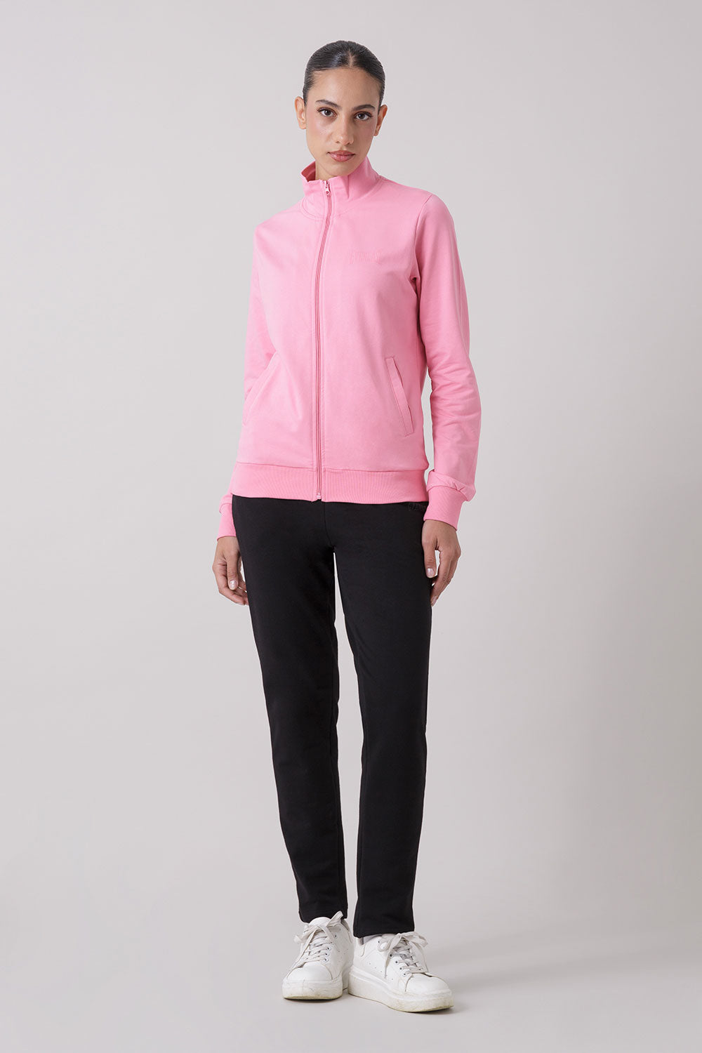 BASIC TRACKSUIT WITH FULL ZIP JACKET