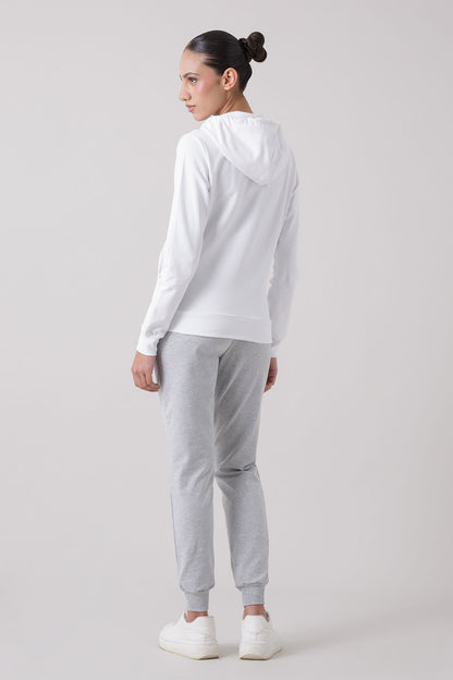 BASIC TRACKSUIT WITH FULL ZIP HOODIE JACKET