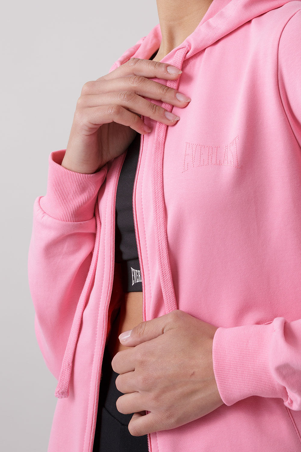 BASIC TRACKSUIT WITH FULL ZIP HOODIE JACKET