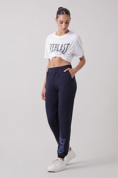 BASIC PANTALONE CON LOGO CON ELASTICO AL FONDO
