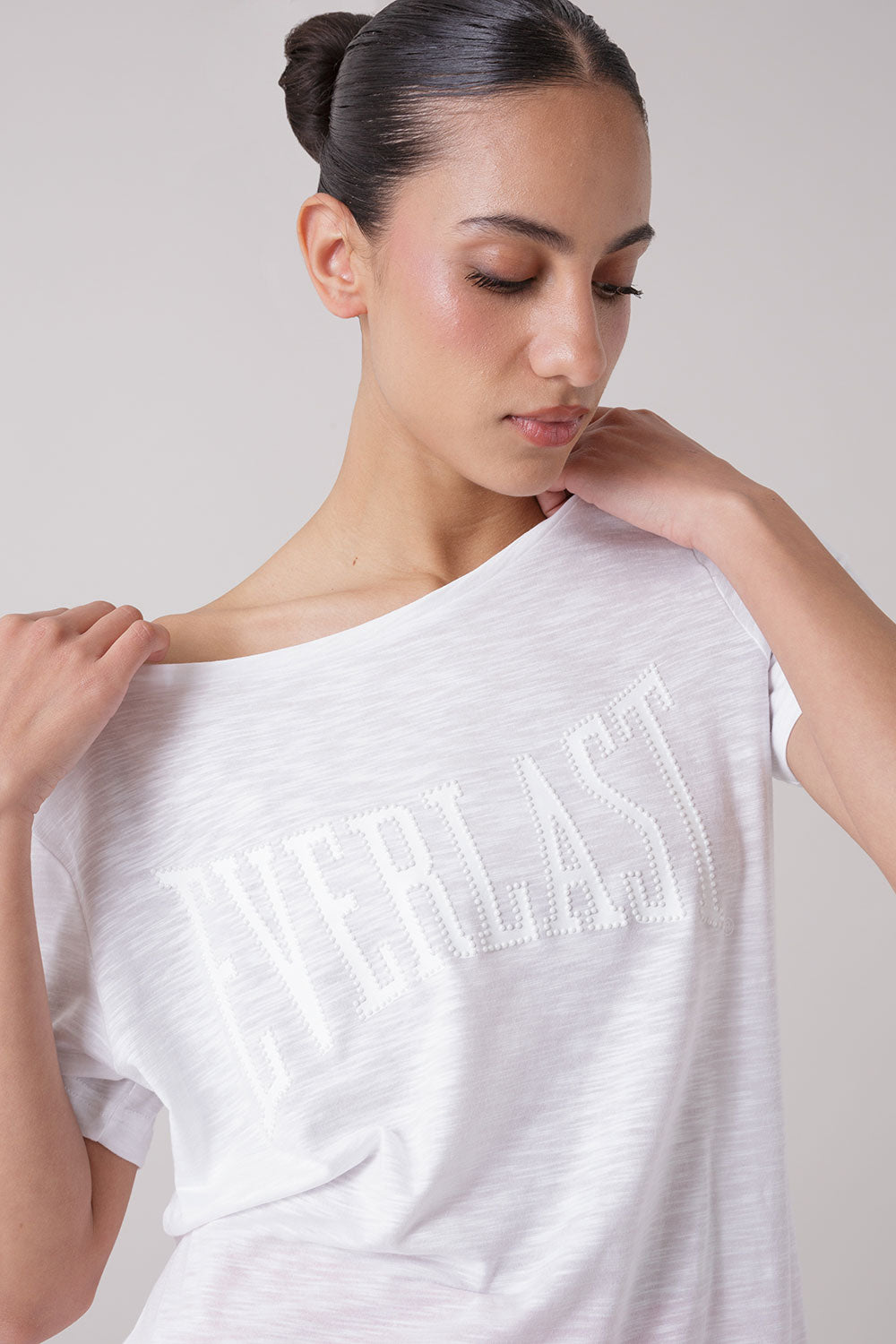 BASIC T-SHIRT IN JERSEY FIAMMATO