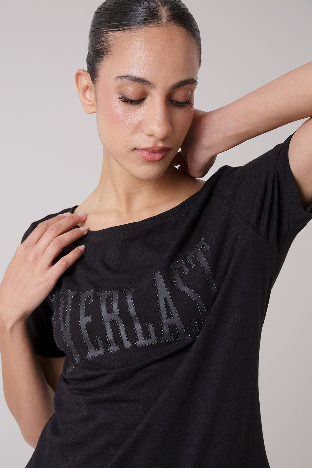 BASIC T-SHIRT IN JERSEY FIAMMATO
