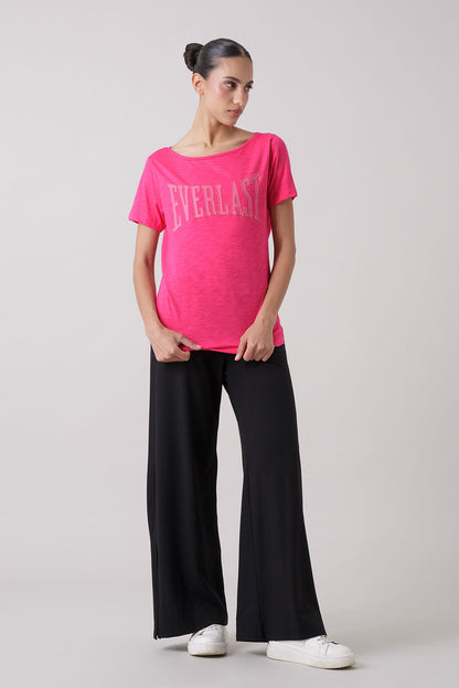 BASIC T-SHIRT IN JERSEY FIAMMATO