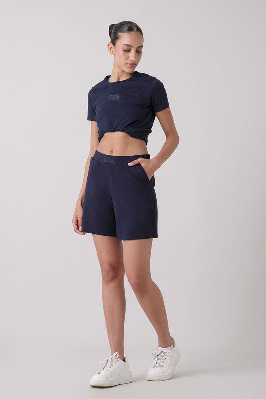 BASIC MODAL JERSEY BERMUDA SHORTS
