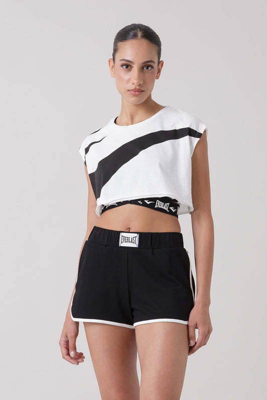 THE ICON T-SHIRT CROPPED