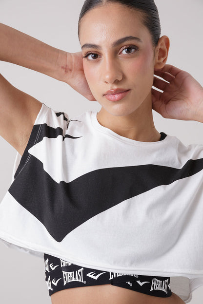 THE ICON T-SHIRT CROPPED