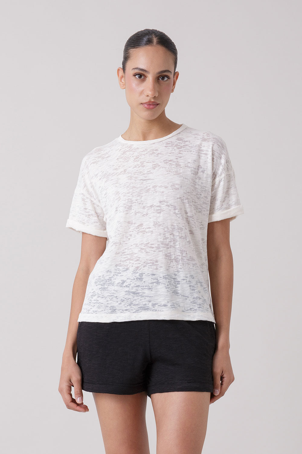 ACTIVE T-SHIRT IN DEVORE'
