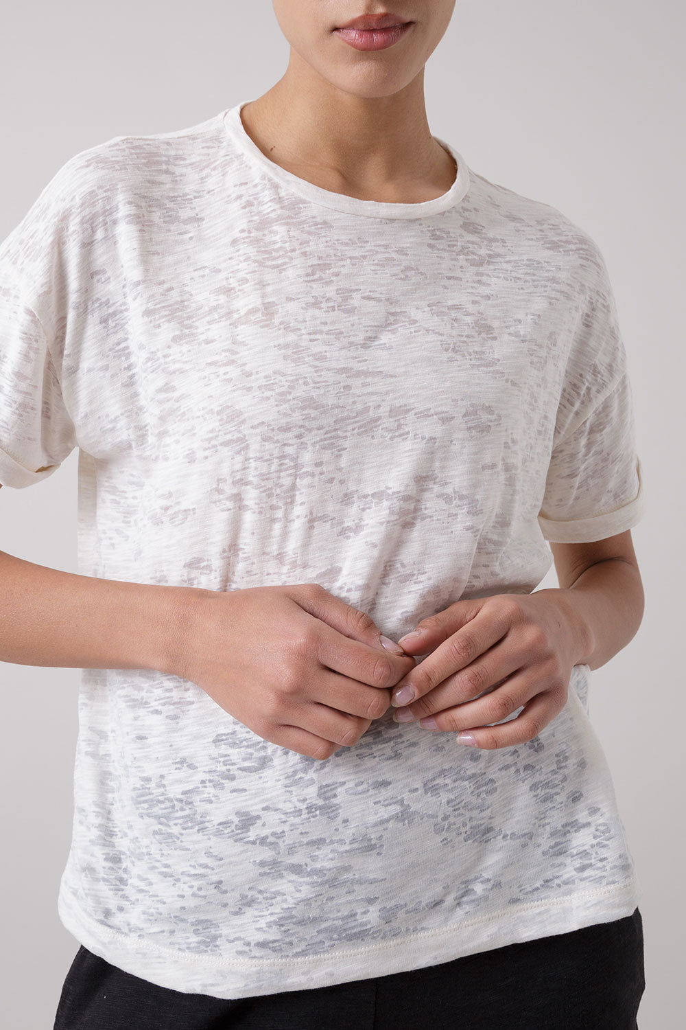 ACTIVE T-SHIRT IN DEVORE'