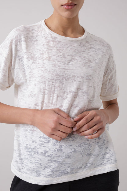 ACTIVE T-SHIRT IN DEVORE'