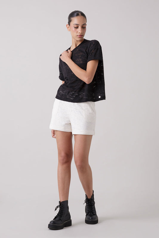 ACTIVE T-SHIRT IN DEVORE'