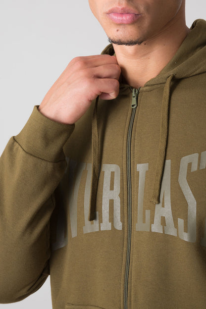 BASIC TUTA CON FELPA FULL ZIP CON CAPPUCCIO E PANTALONE CON POLSINO